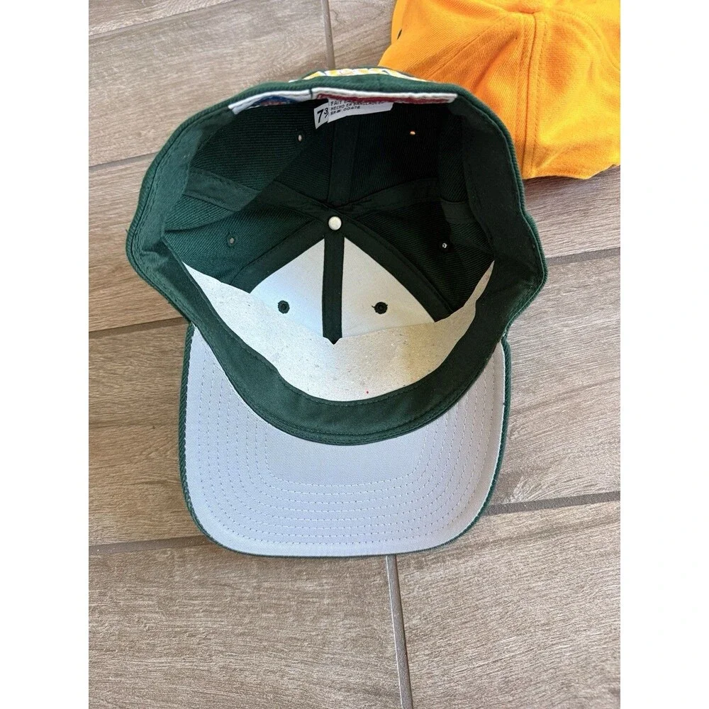VTG Green Bay Packers SnapBack Fitted hat bundle 90s American Needle 7 3/8
